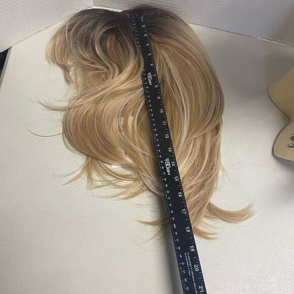 HAIRCUBE Shining‎ Yourself Long Hair Synthetic Wig Blonde Brown main image 7